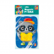 Игра развивающая пазлы мягкие магнитные А5 Енот